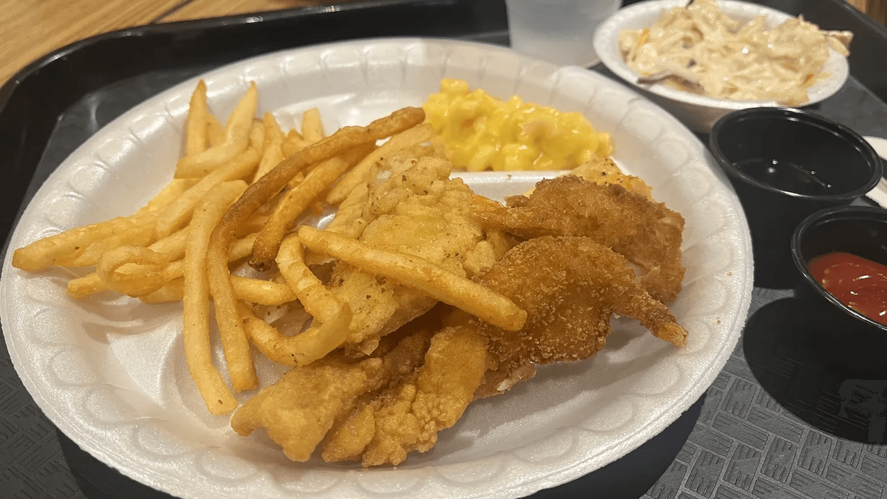 Linh's first fish fry