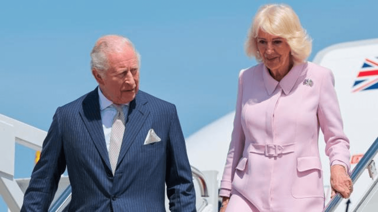 Queen Camilla Flies to UK Without King Charles in New Video