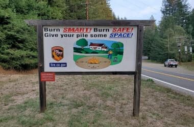 Burn Permit Suspension to Lift November 1 in Humboldt, Del Norte, Trinity and Shasta
