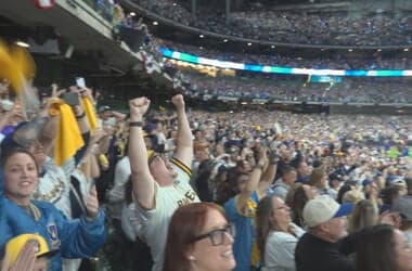 Life-long Brewers Fan Travels Hundreds of Miles to Experience Championship